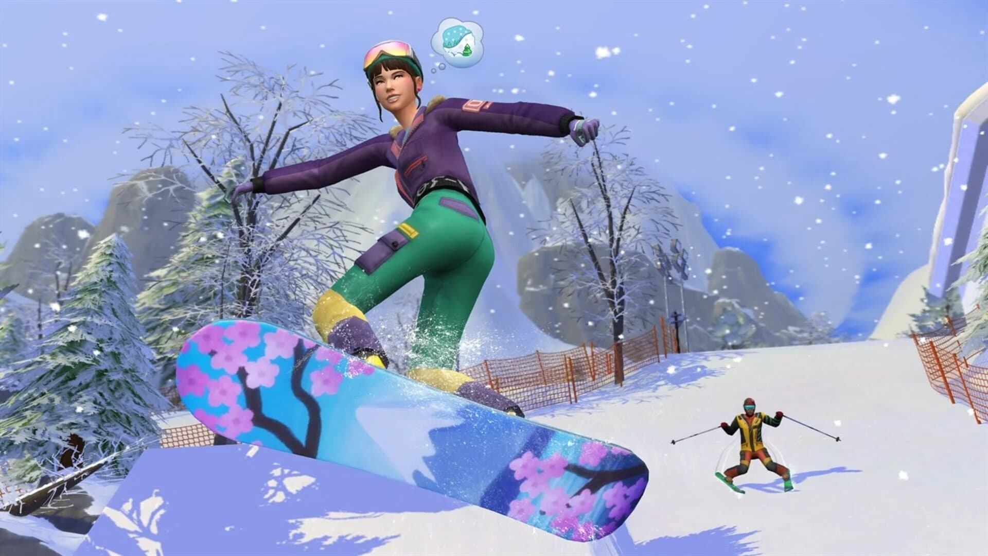 The Sims 4: Snowy Escape screenshot 2