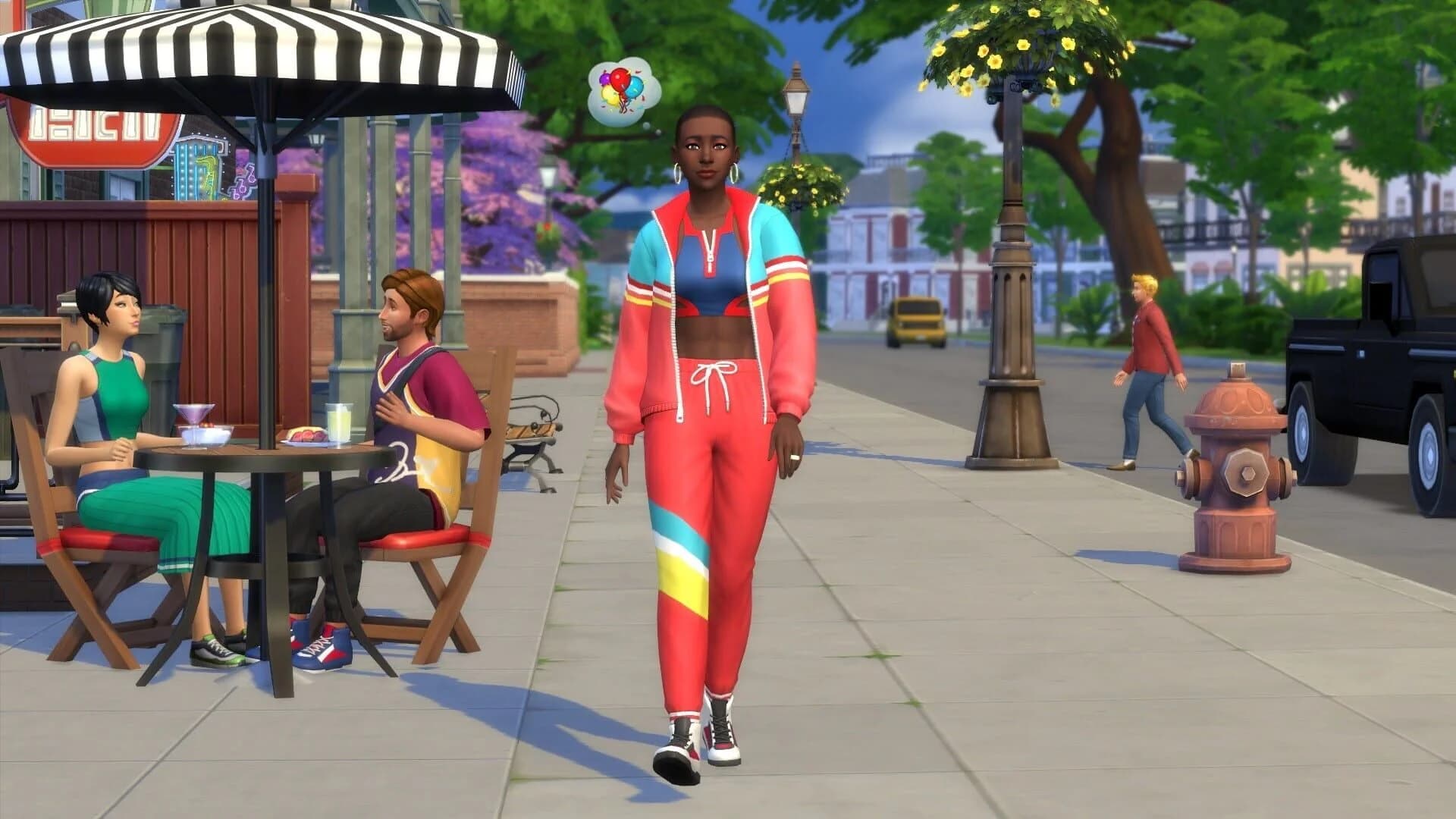The Sims 4: Throwback Fit Kit screenshot 2