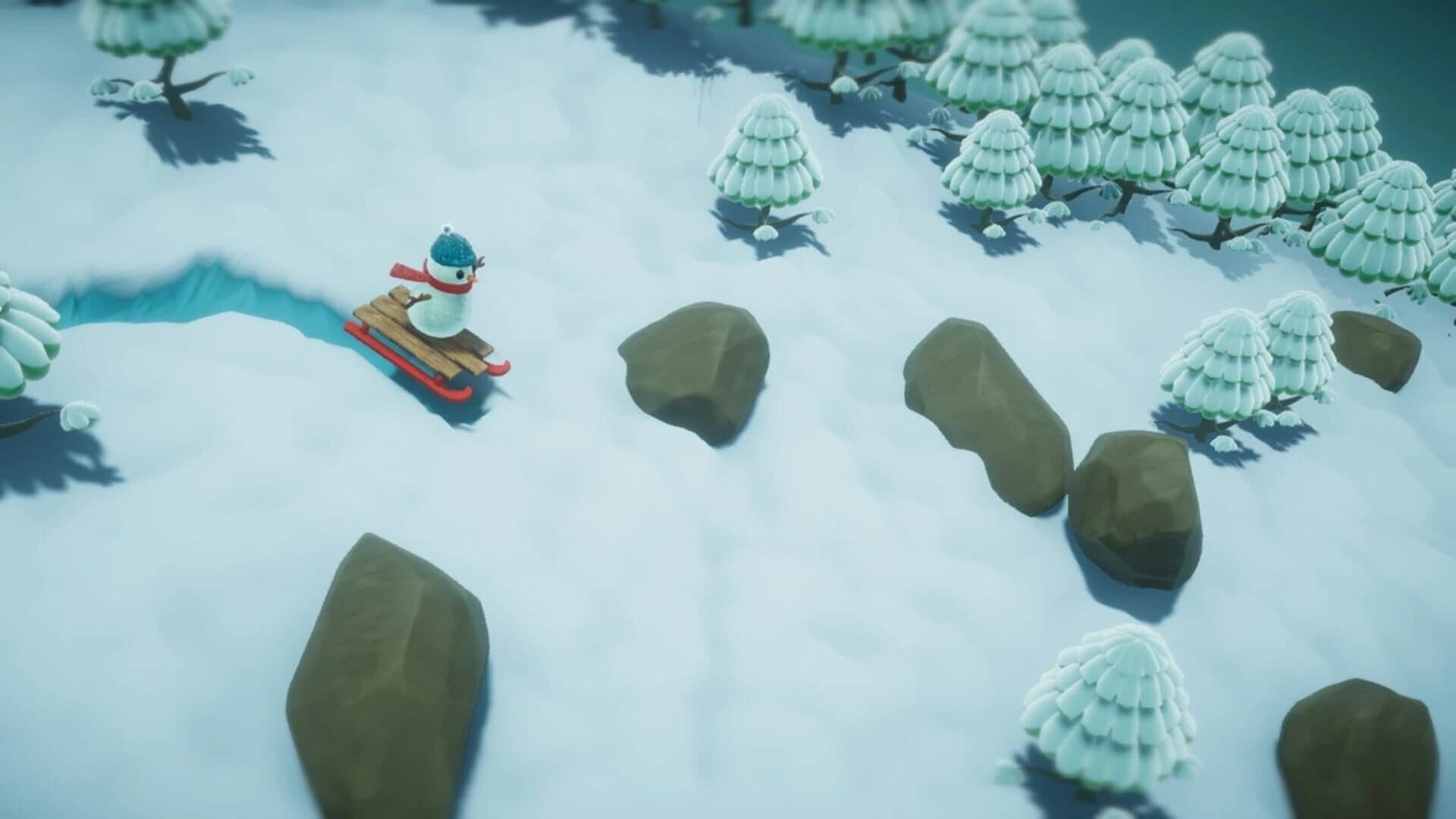 The Snowman's Journey screenshot 1
