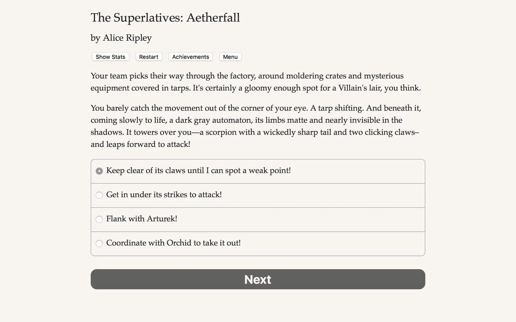 The Superlatives: Aetherfall screenshot 2