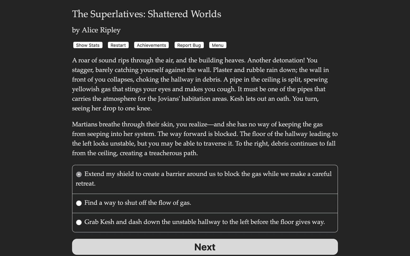 The Superlatives: Shattered Worlds screenshot 1