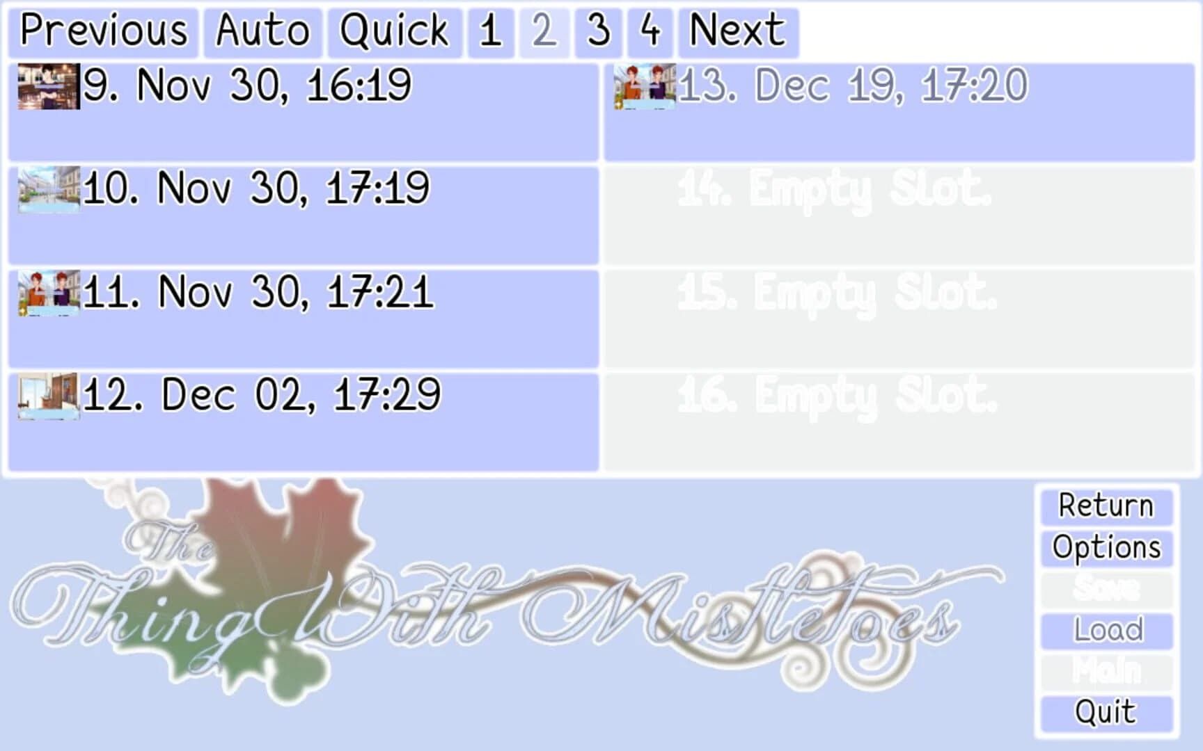 The Thing With Mistletoes screenshot 5