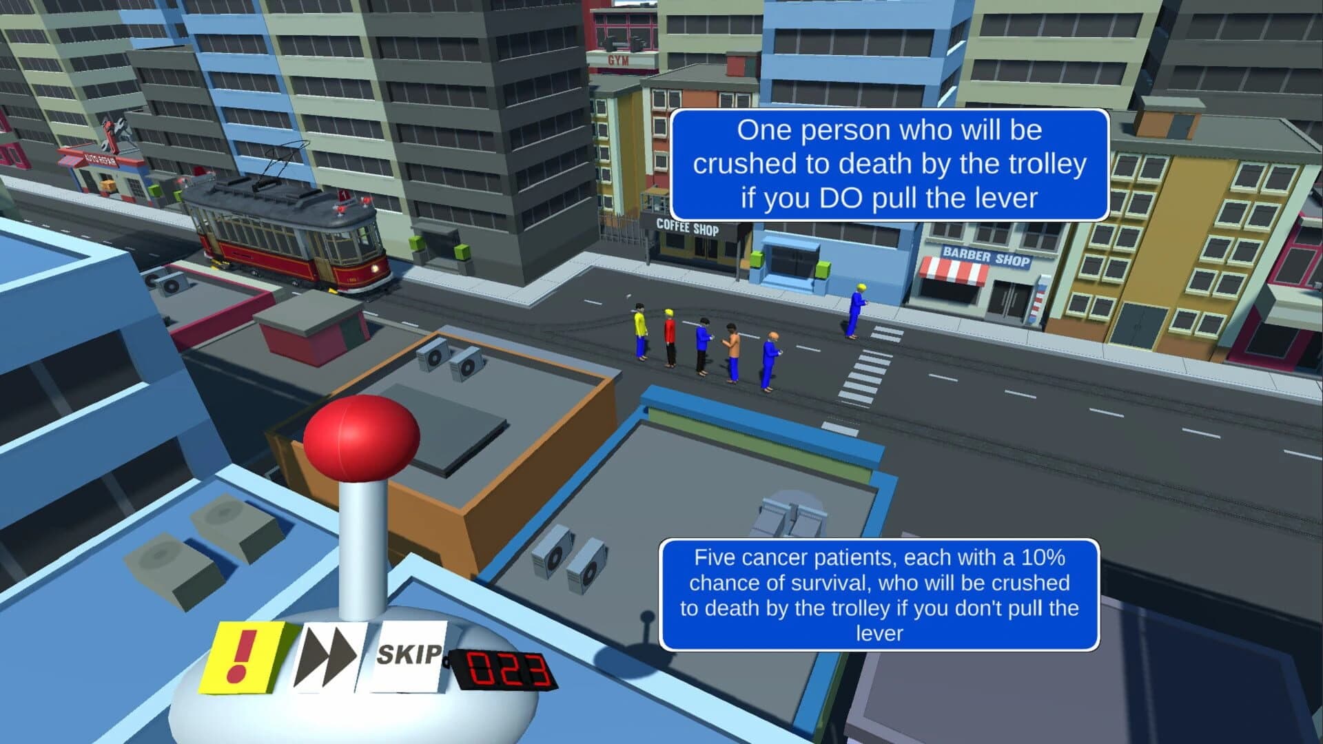 The Trolley Problem Game screenshot 5