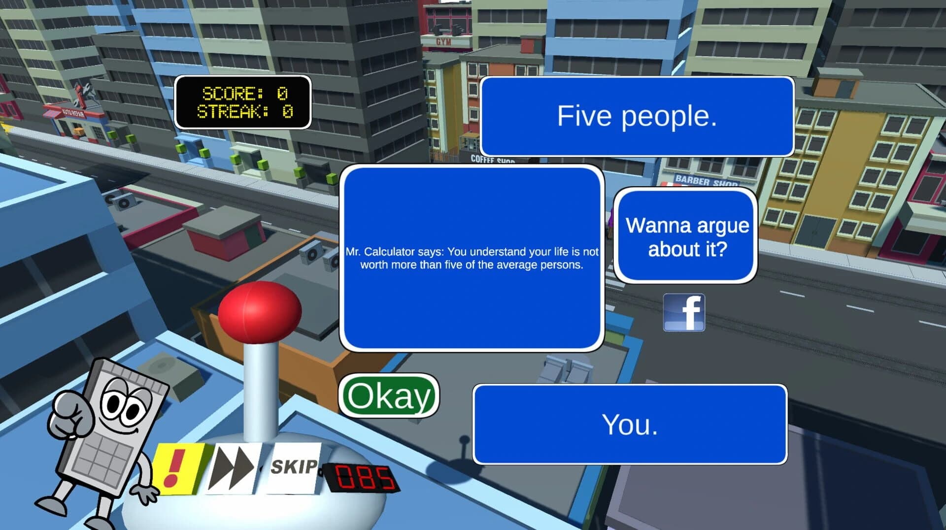 The Trolley Problem Game screenshot 3