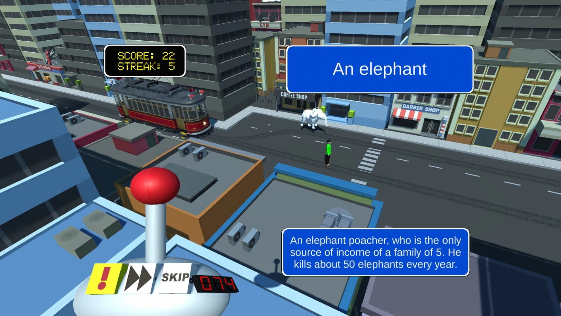The Trolley Problem Game screenshot 1