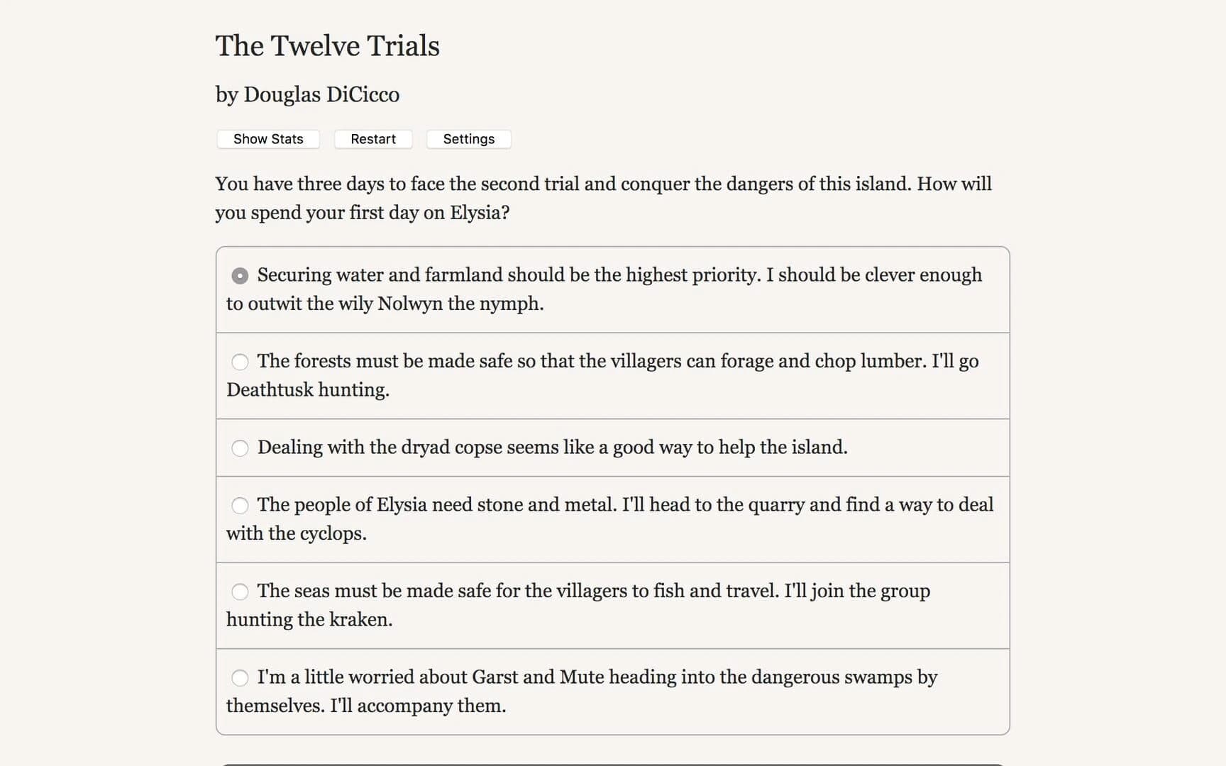 The Twelve Trials screenshot 4