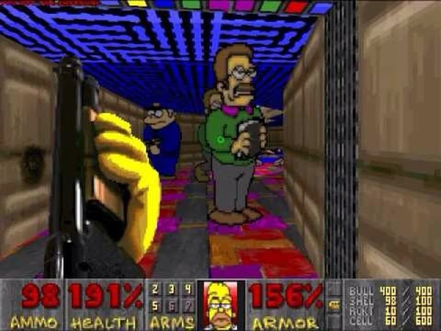 The Ultimate Simpsons Doom screenshot 1