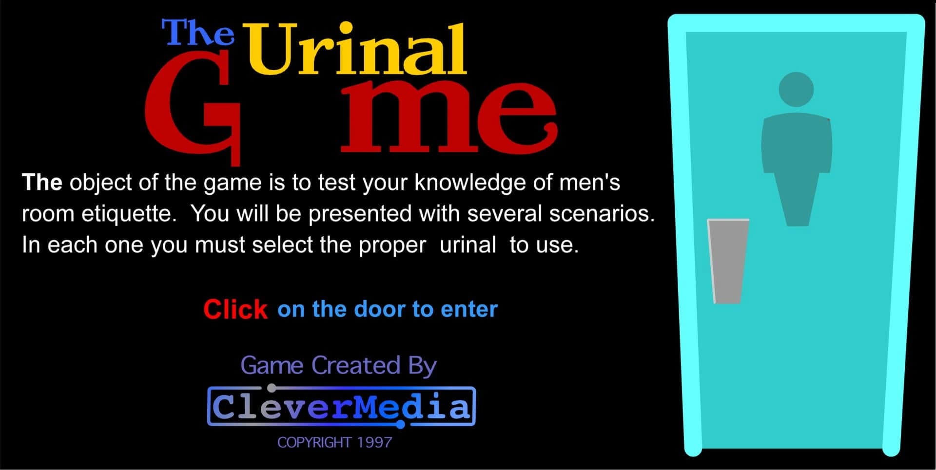 The Urinal Game screenshot 1
