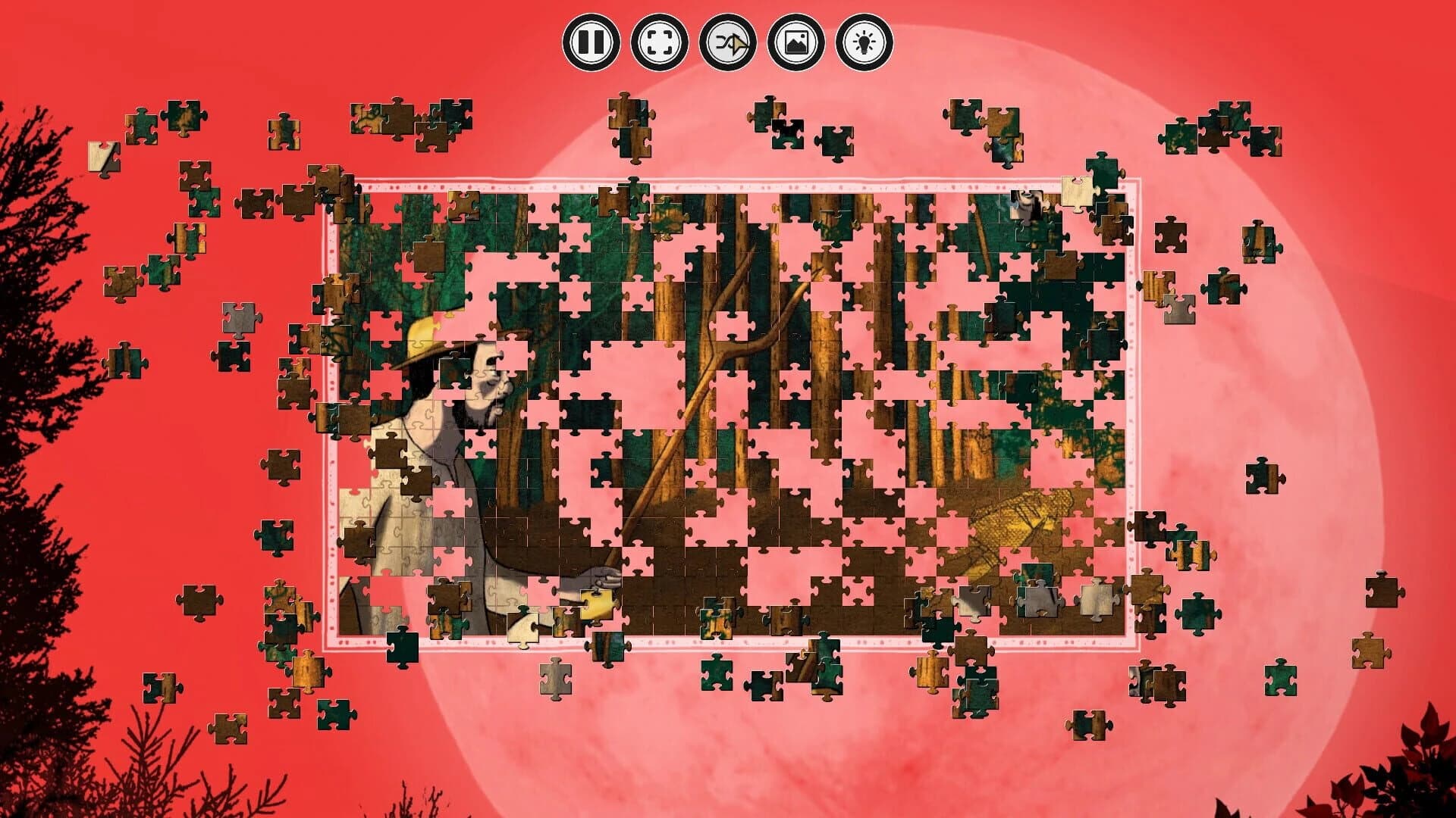 The Villager and the Werewolf screenshot 1