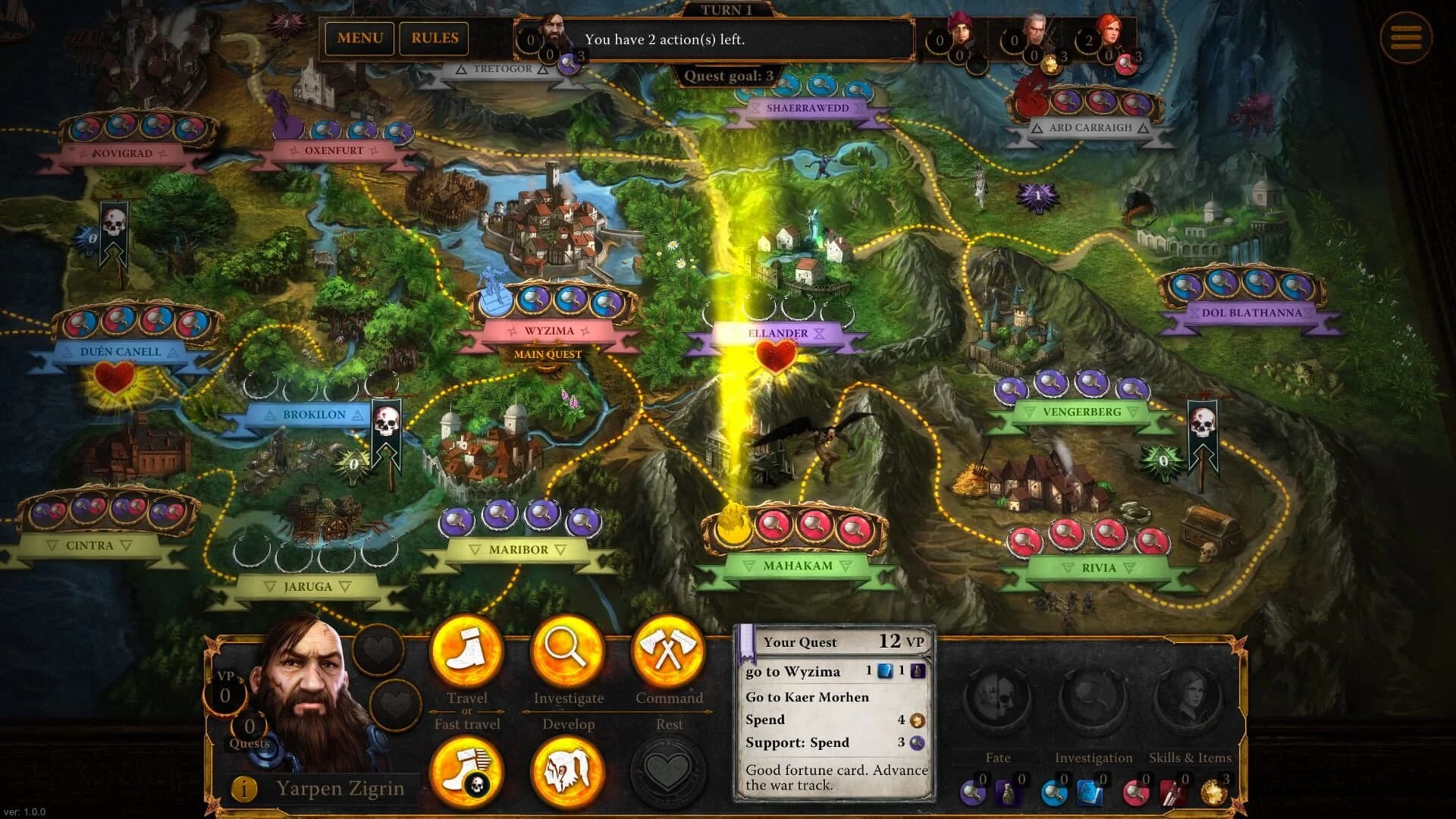 The Witcher: Adventure Game screenshot 2