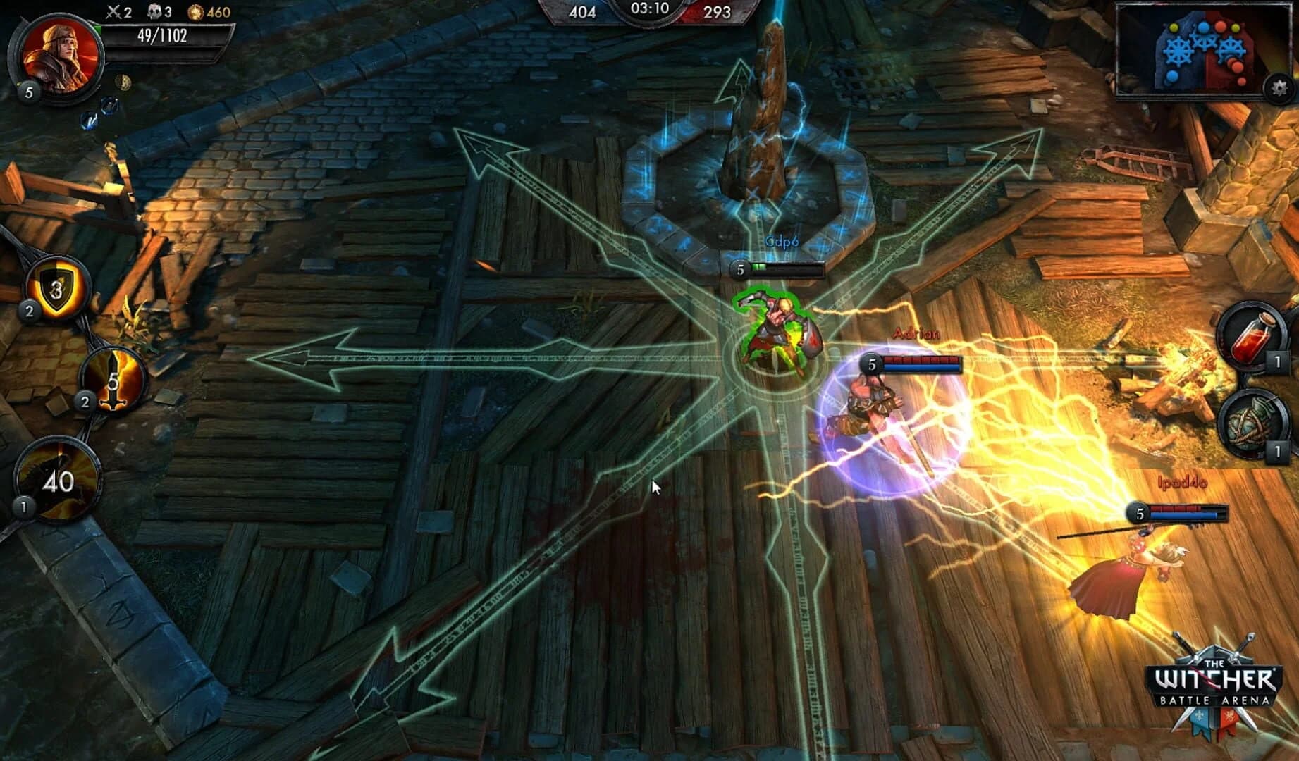 The Witcher Battle Arena screenshot 3