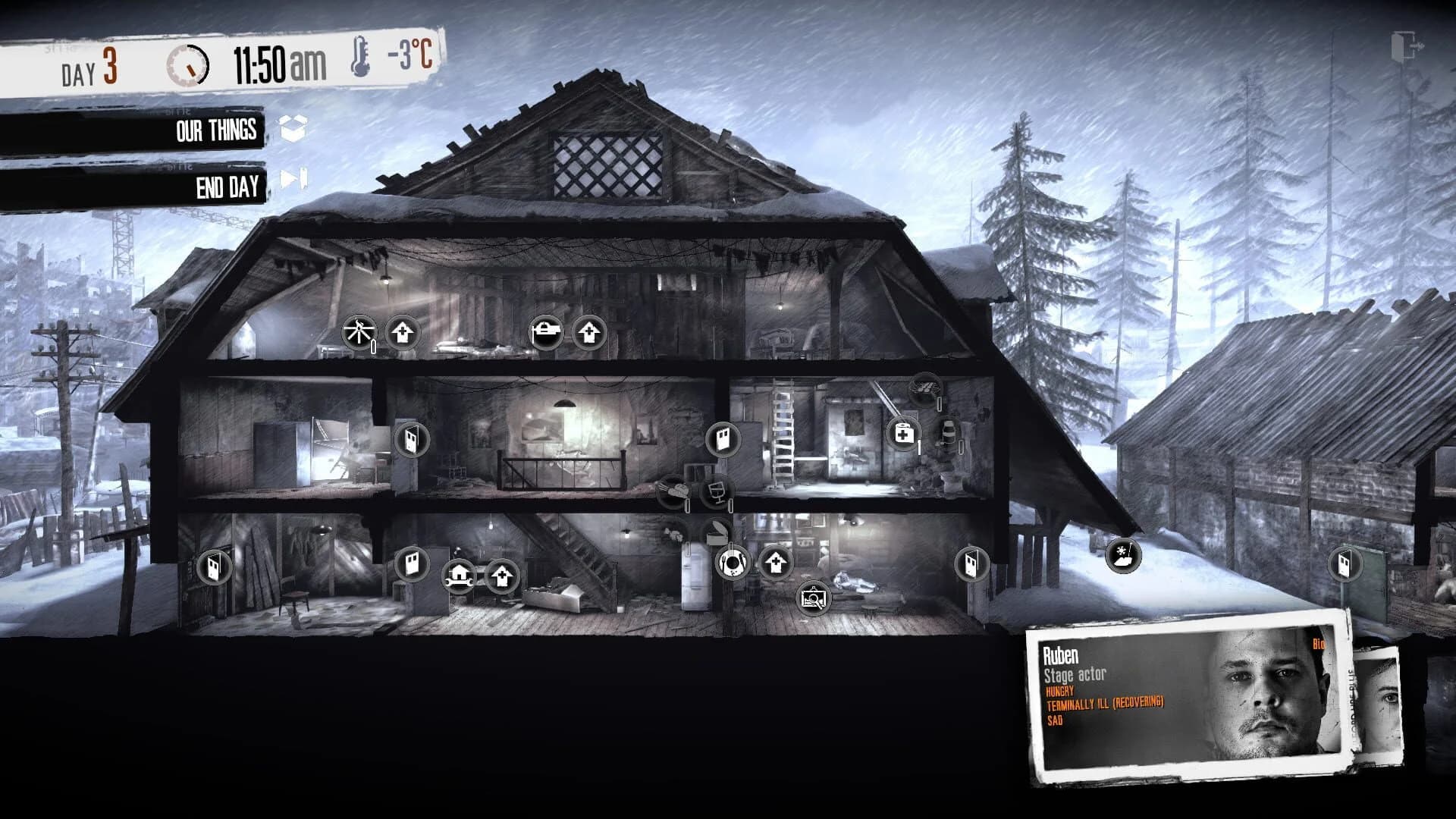 This War of Mine: Stories - Fading Embers screenshot 1