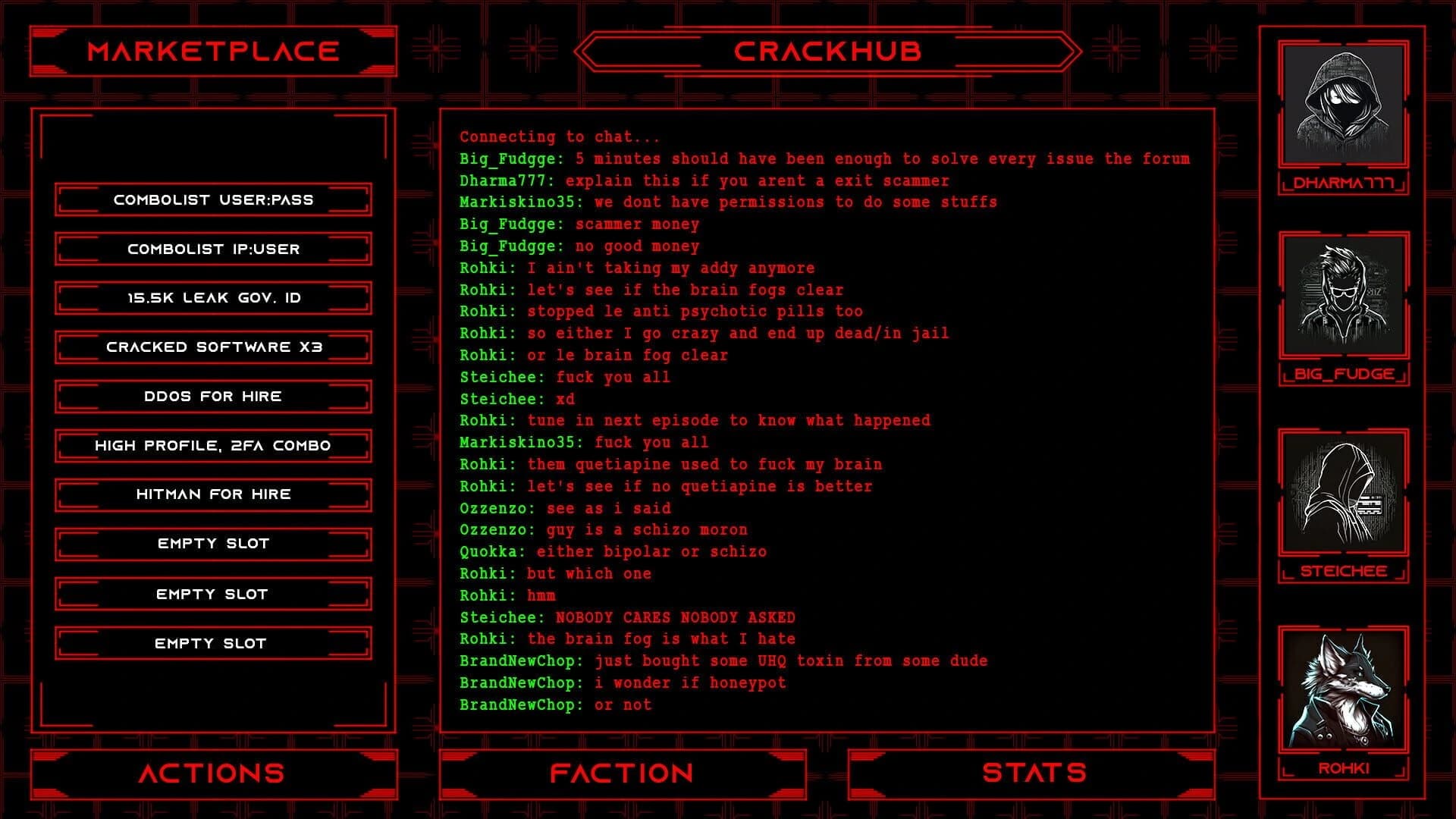 Threat Actor screenshot 1