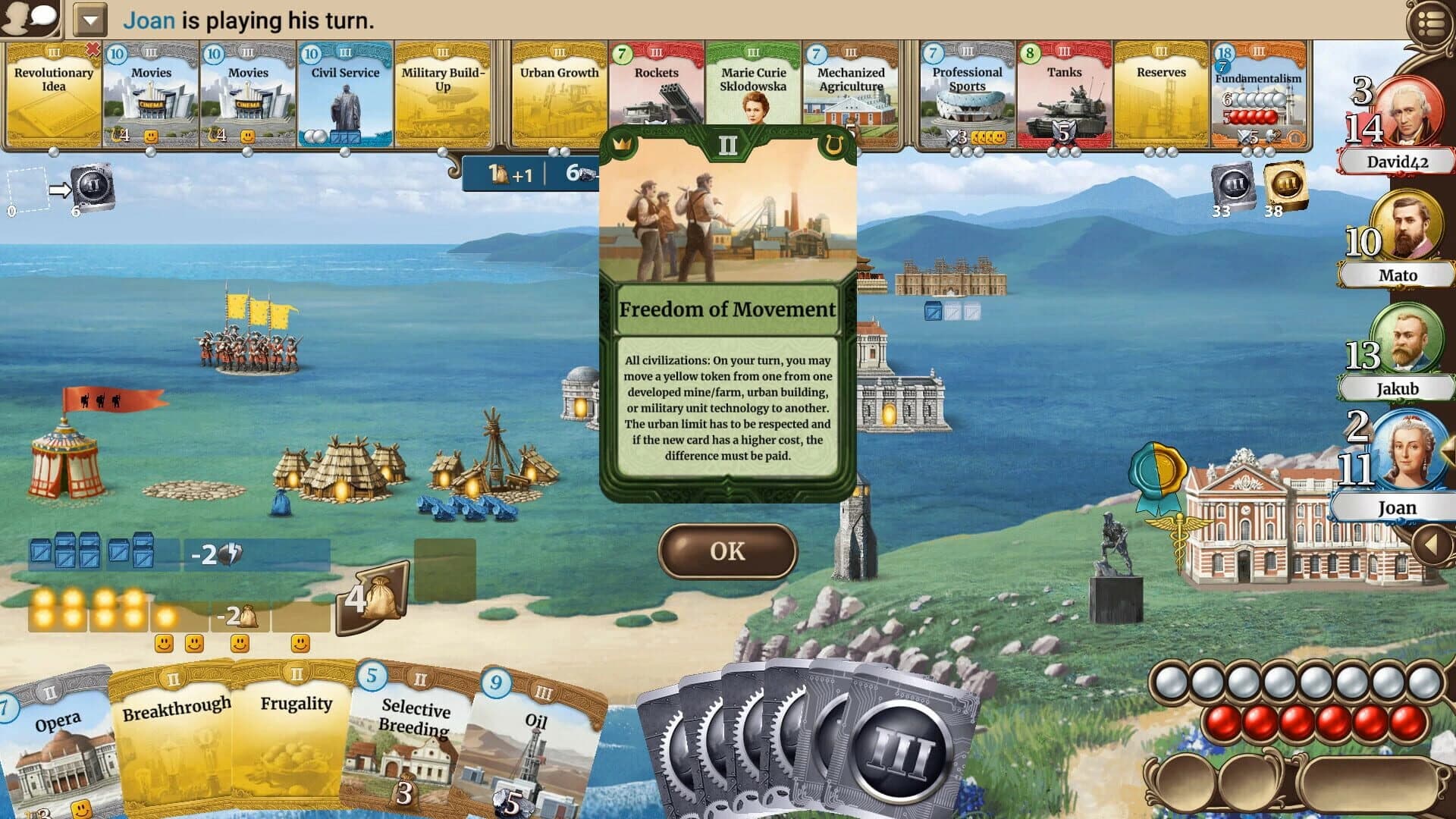 Through the Ages: New Leaders & Wonders screenshot 2