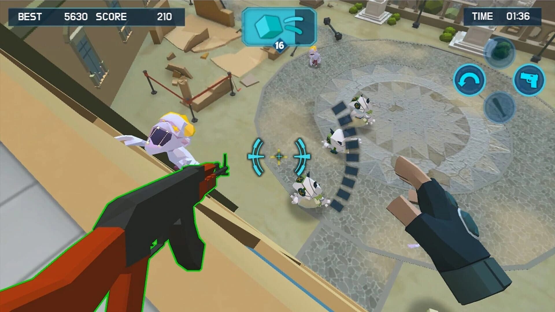 Throw Anything: Zombie Invaders screenshot 3