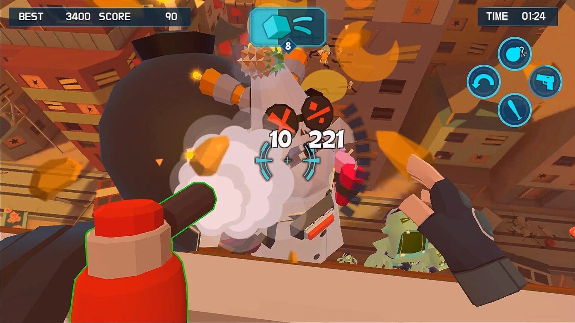 Throw Anything: Zombie Invaders screenshot 5