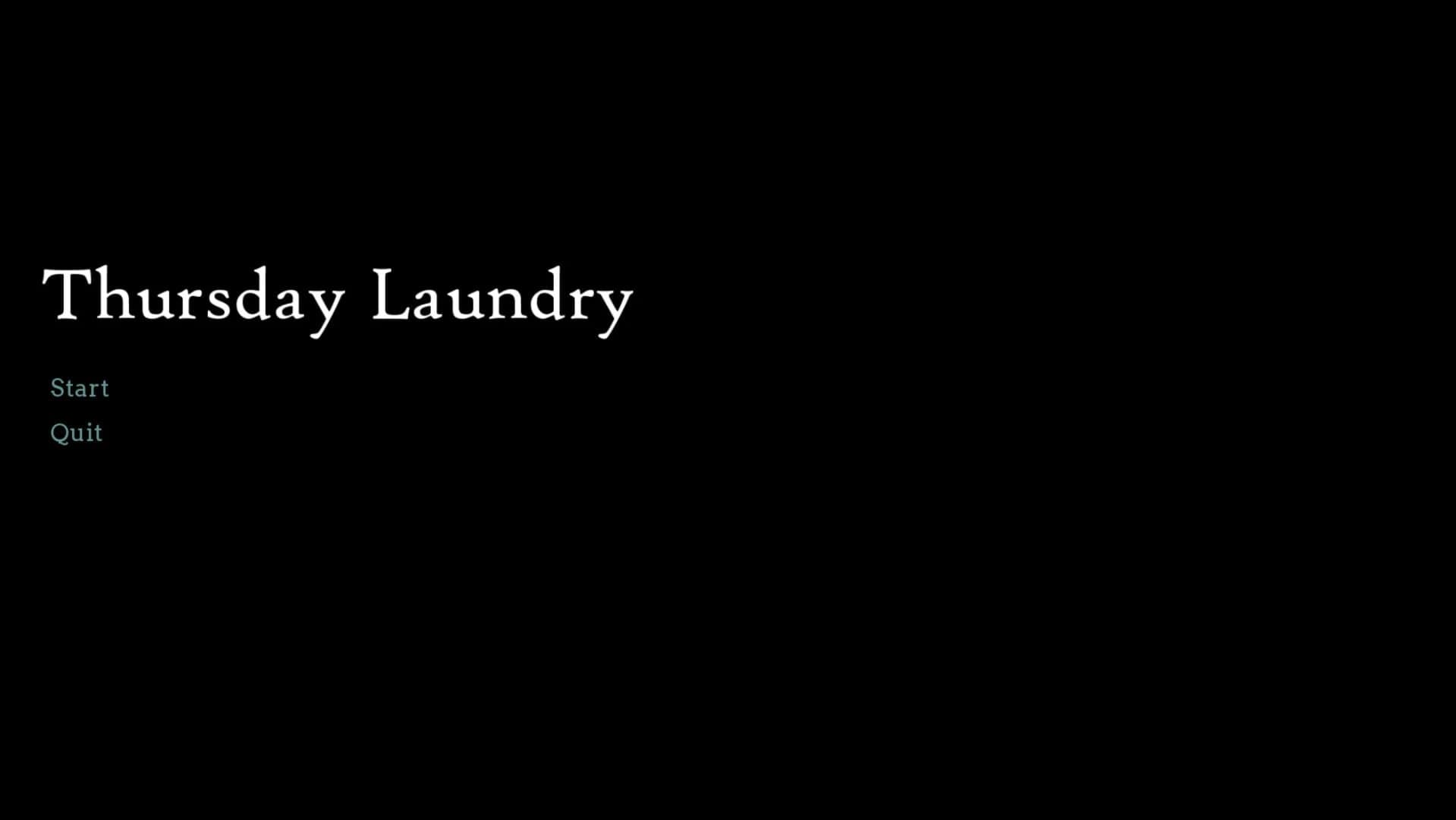 Thursday Laundry screenshot 1