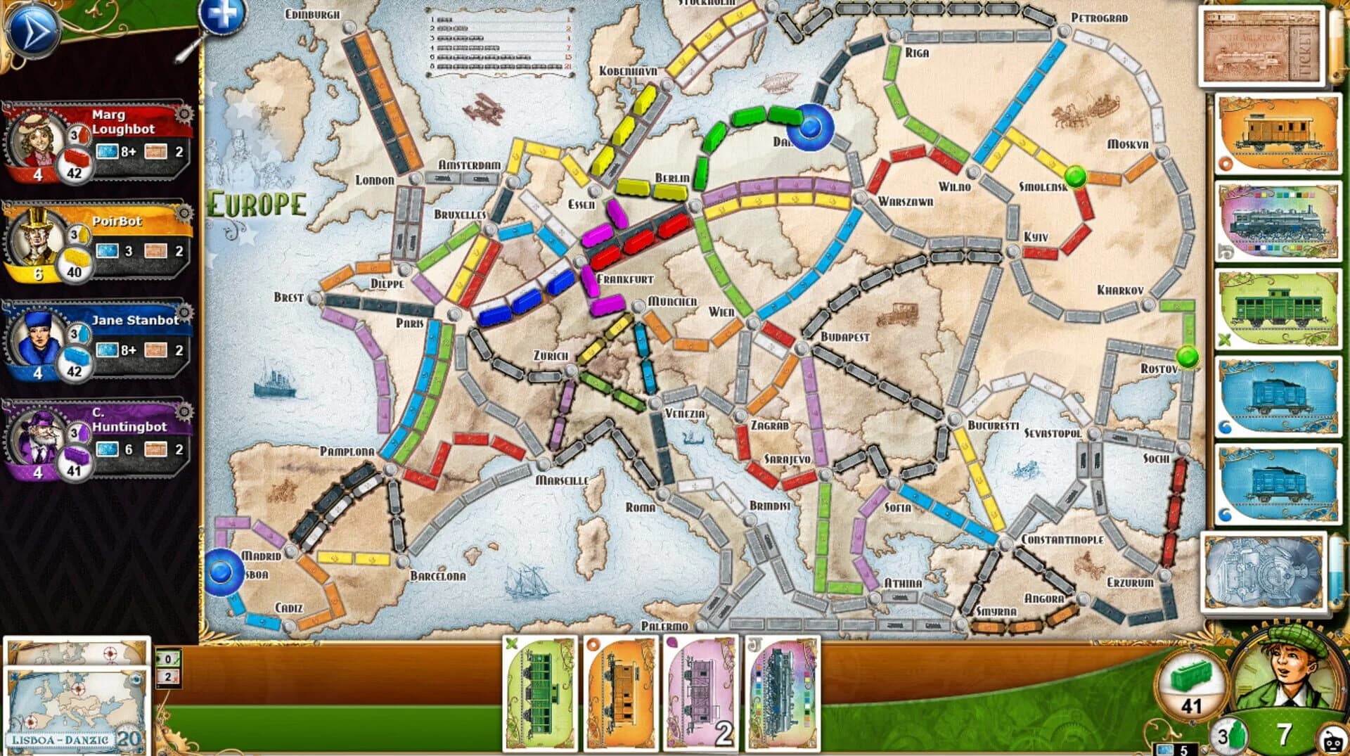 Ticket to Ride: Classic Edition screenshot 4