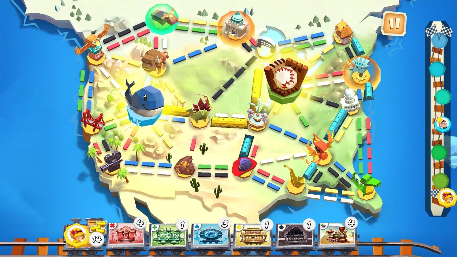 Ticket to Ride: First Journey screenshot 1