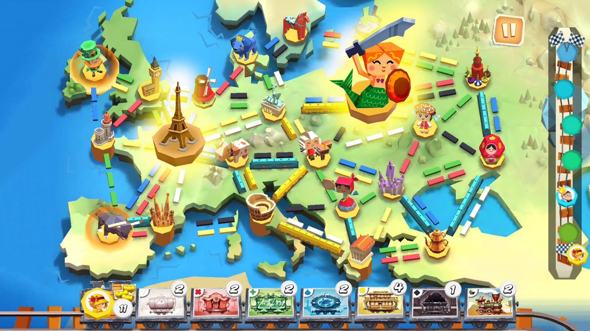 Ticket to Ride: First Journey screenshot 2