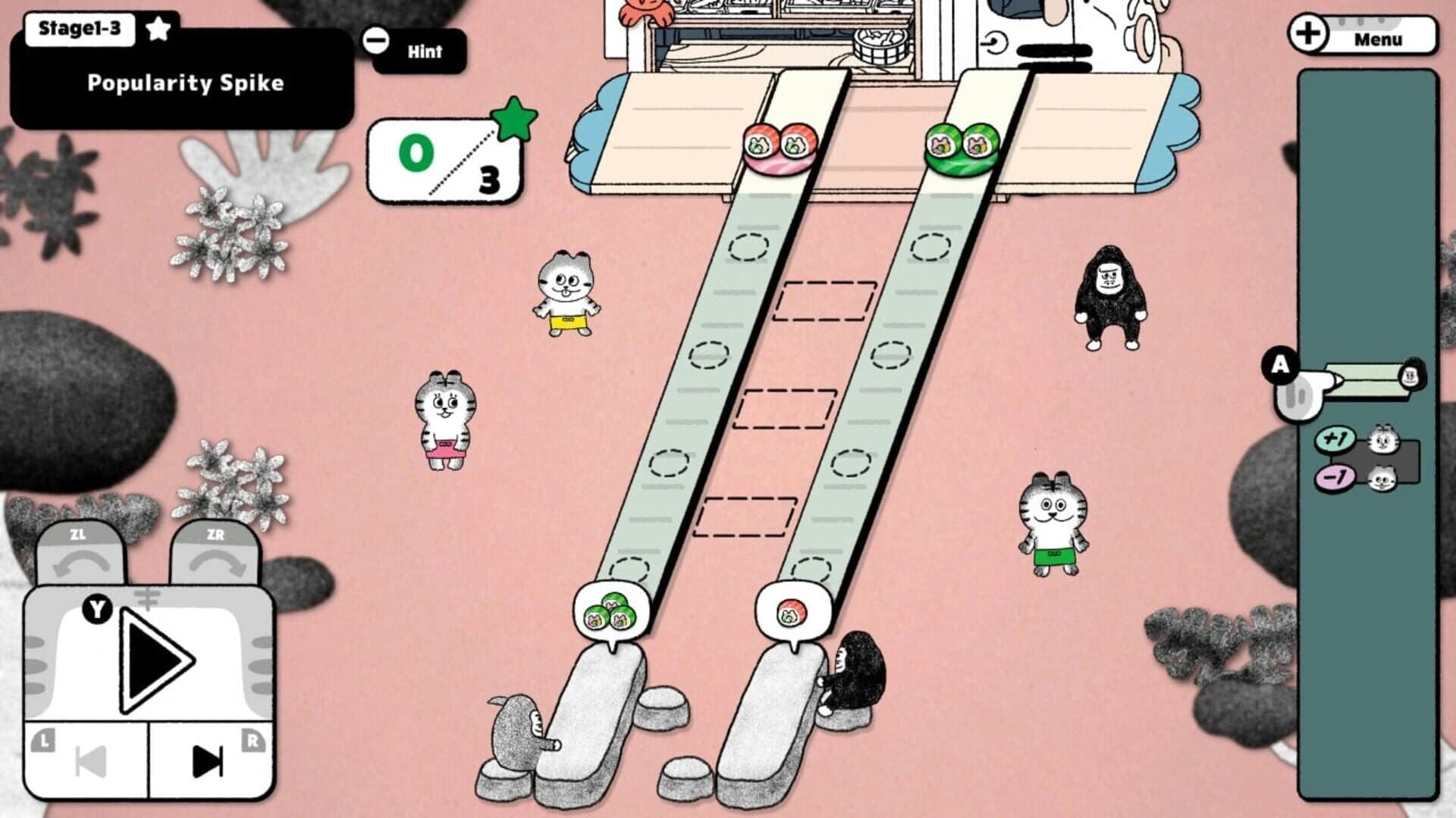 Tiger Trio's Tasty Travels screenshot 1