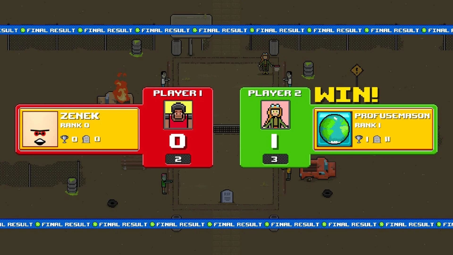 Timber Tennis: Versus screenshot 3