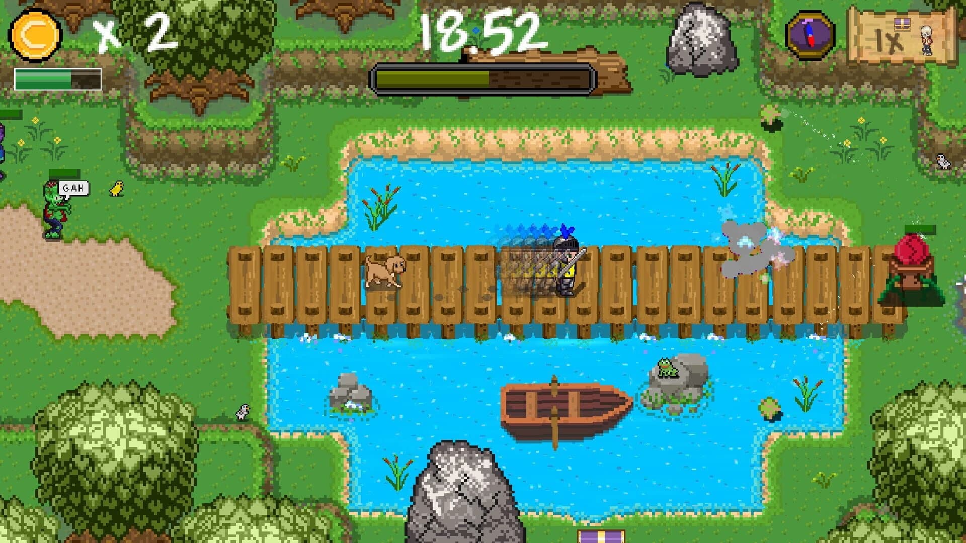 Time Knight vs. Zombies screenshot 2