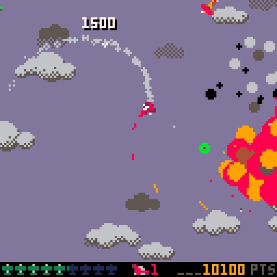 Time Pilot Demake screenshot 2