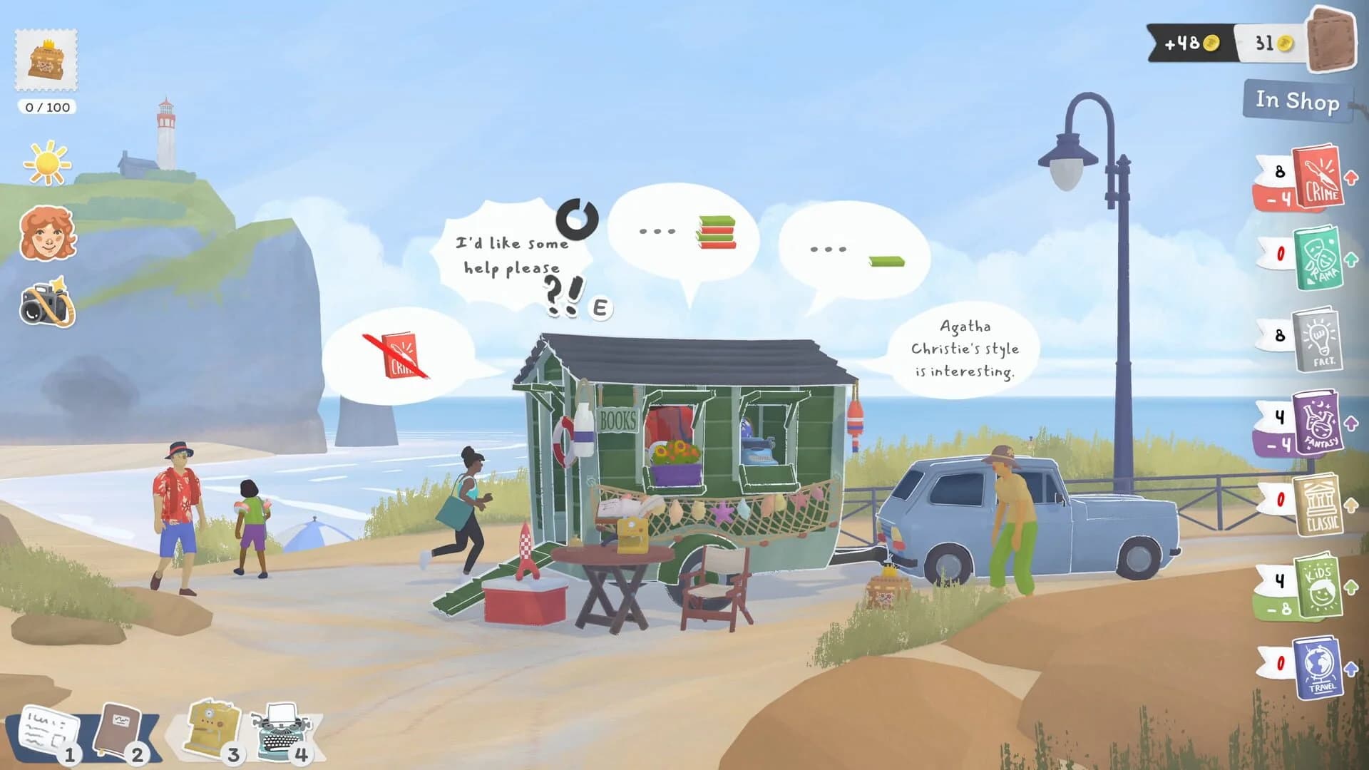 Tiny Bookshop screenshot 1