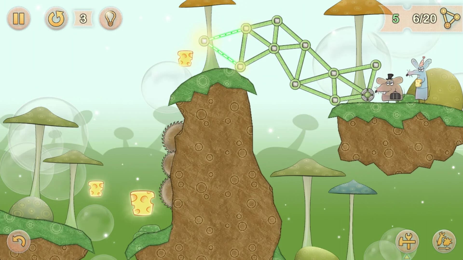 Tiny Bridge: Ratventure screenshot 3
