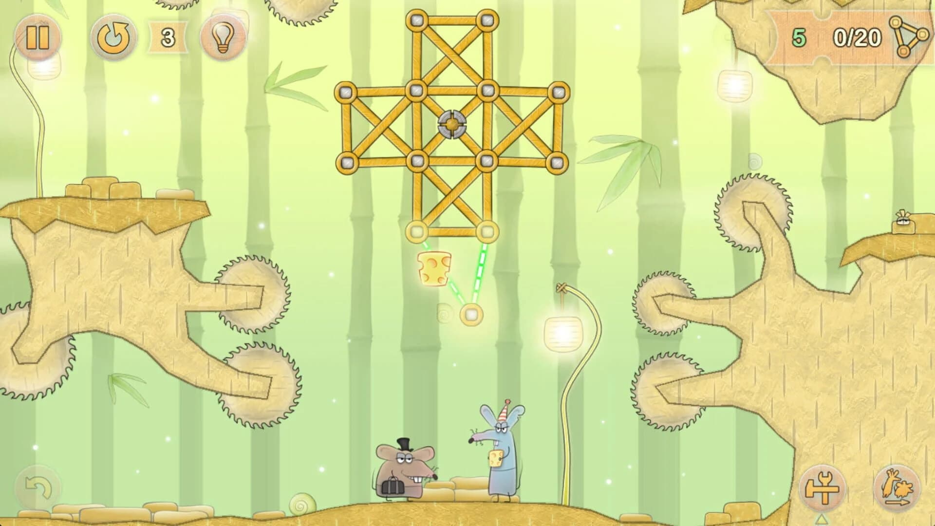 Tiny Bridge: Ratventure screenshot 1