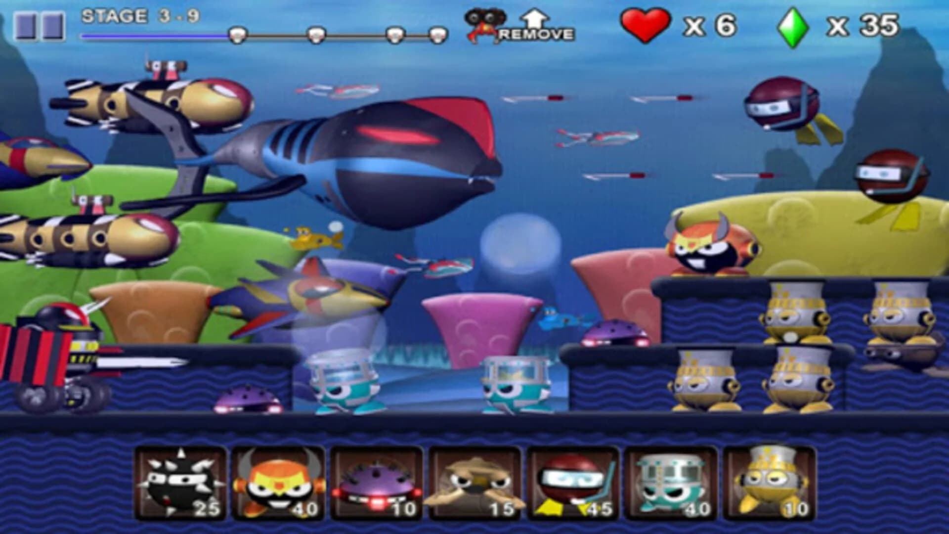 Tiny Defense - Mini Robot Wars screenshot 3