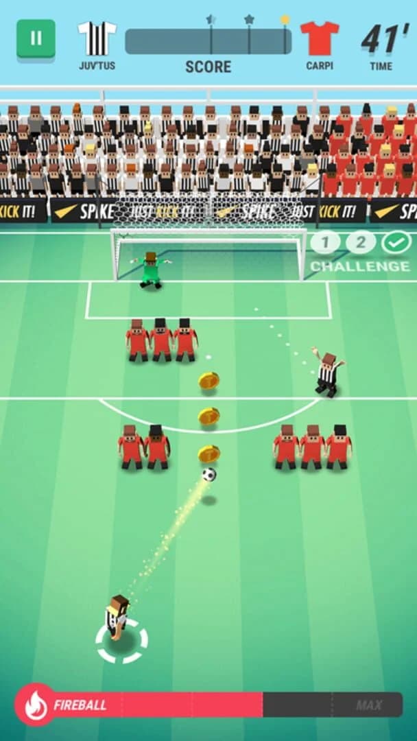 Tiny Striker: World Football screenshot 3