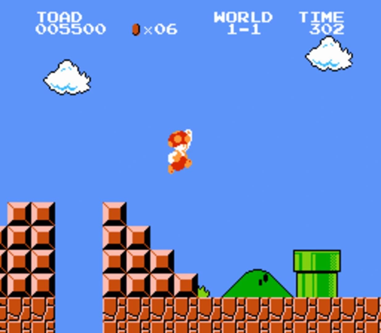 Toad in SMB1 screenshot 3