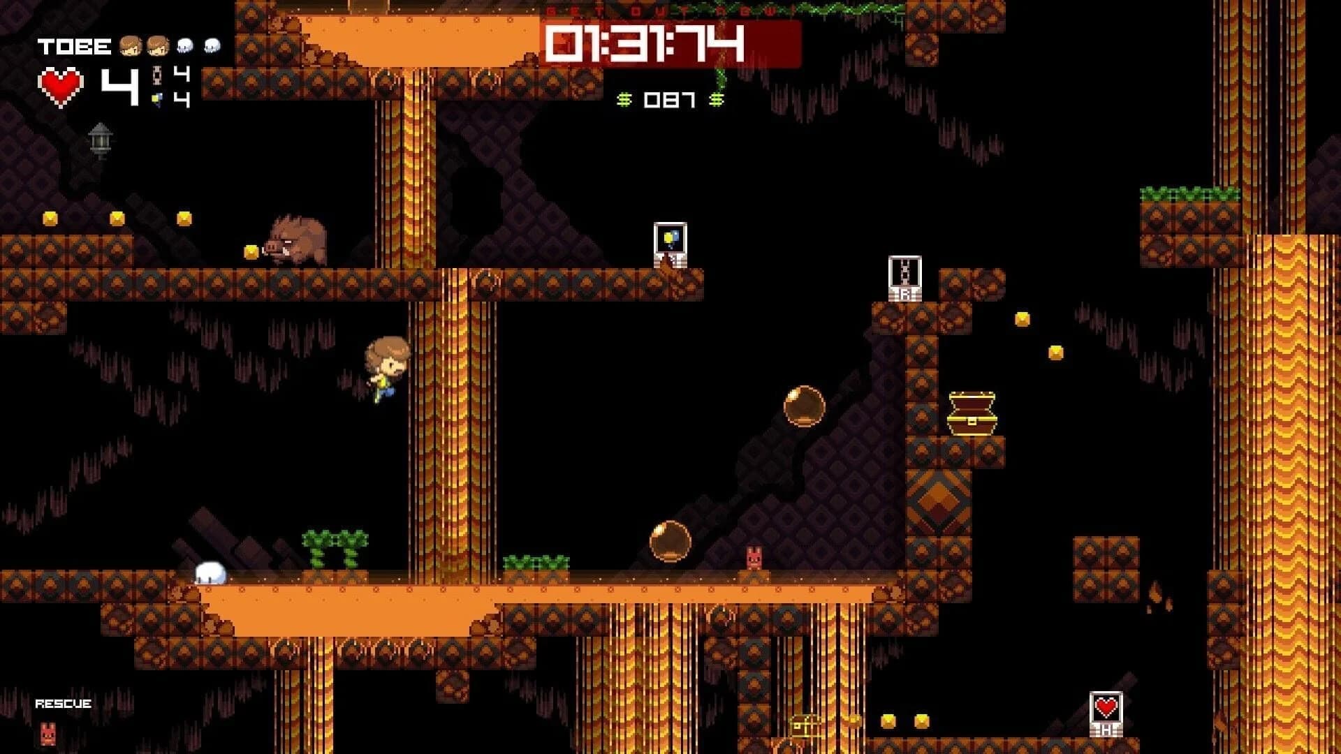 Tobe's Vertical Adventure screenshot 1