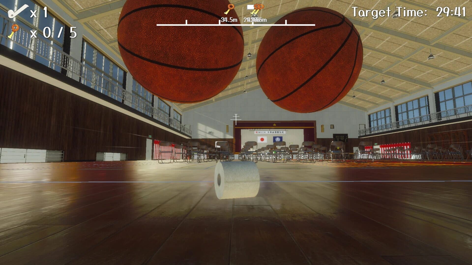 Toilet paper wants to be a basketball screenshot 4