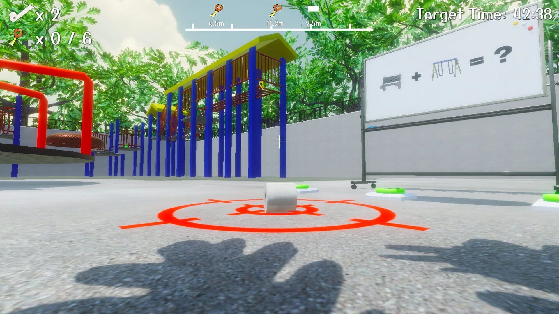 Toilet paper wants to be a basketball screenshot 2