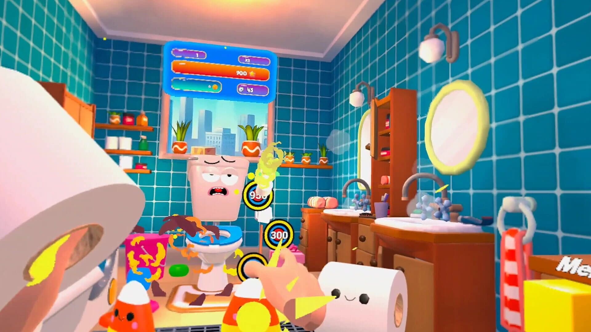Toilet Toss screenshot 1