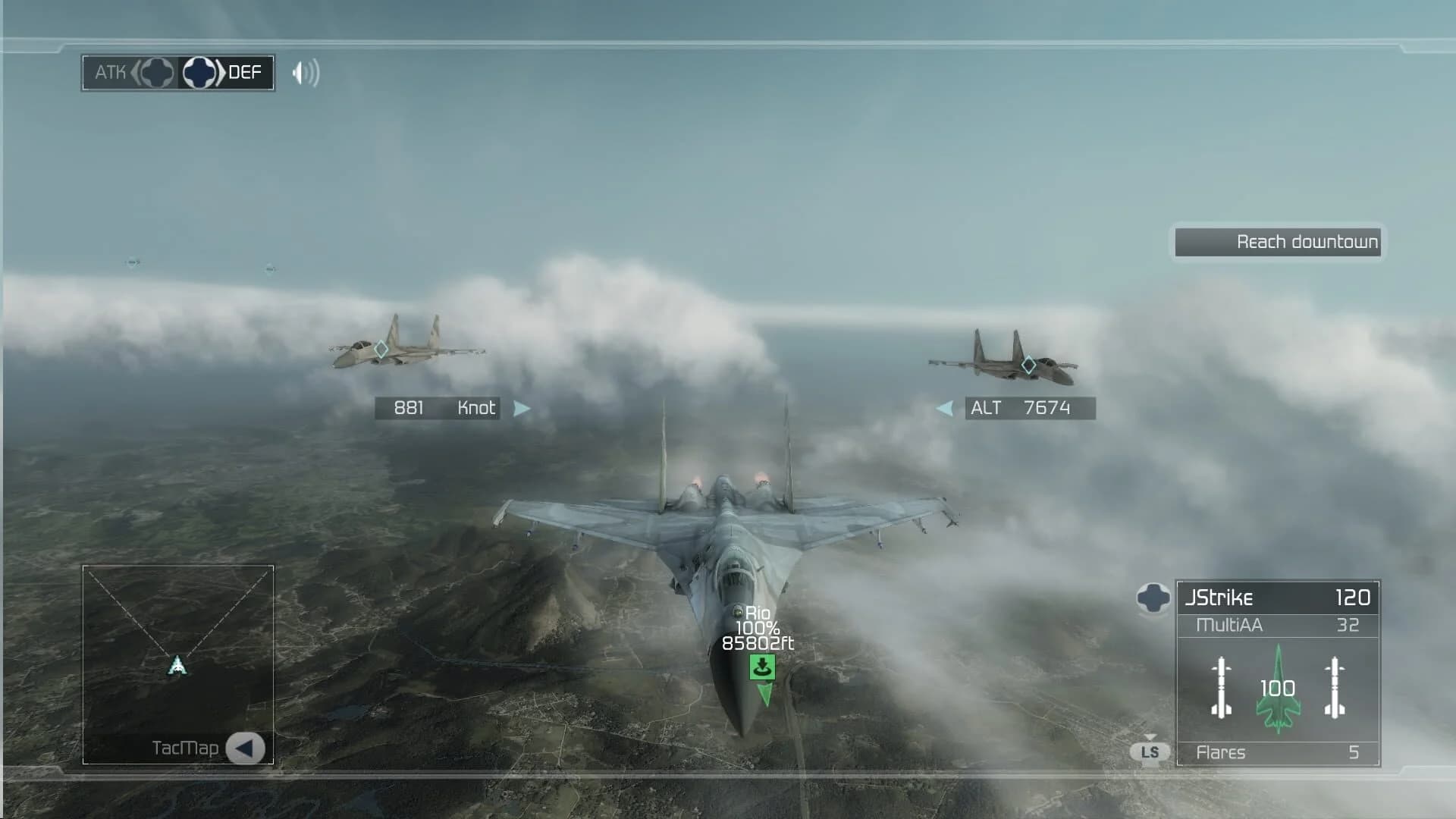 Tom Clancy's H.A.W.X screenshot 1