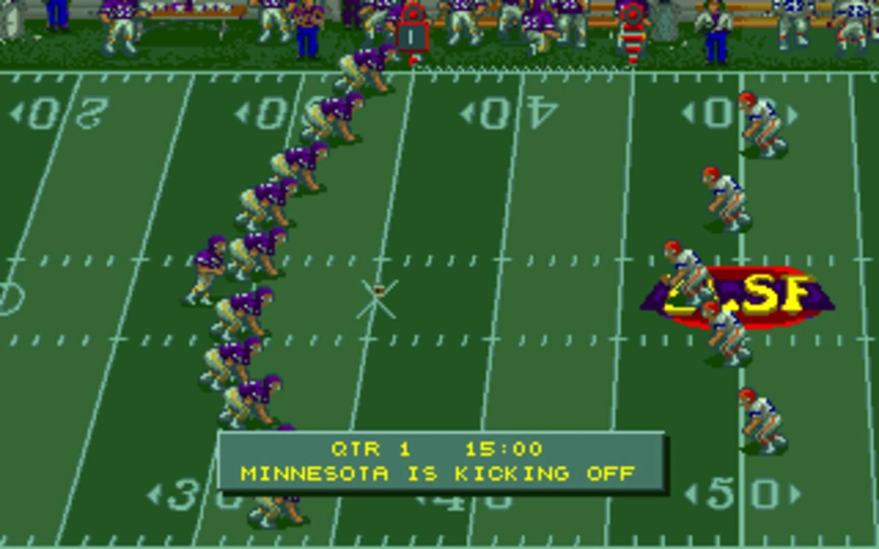 Tom Landry Strategy Football screenshot 1