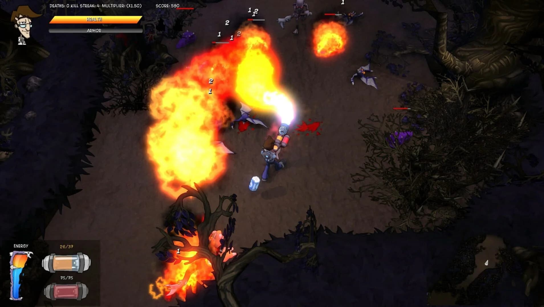 Tom vs. The Armies of Hell screenshot 2