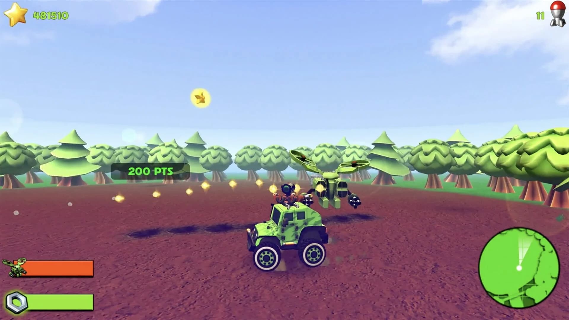 Toon War screenshot 1
