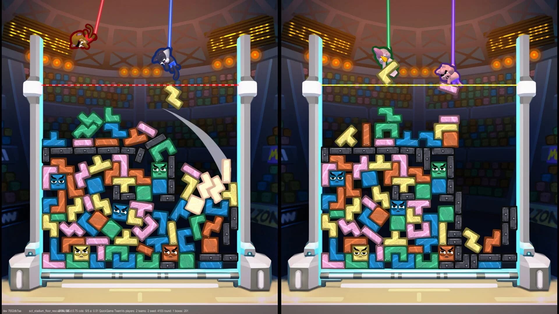 TopplePop: Bungee Blockbusters screenshot 3