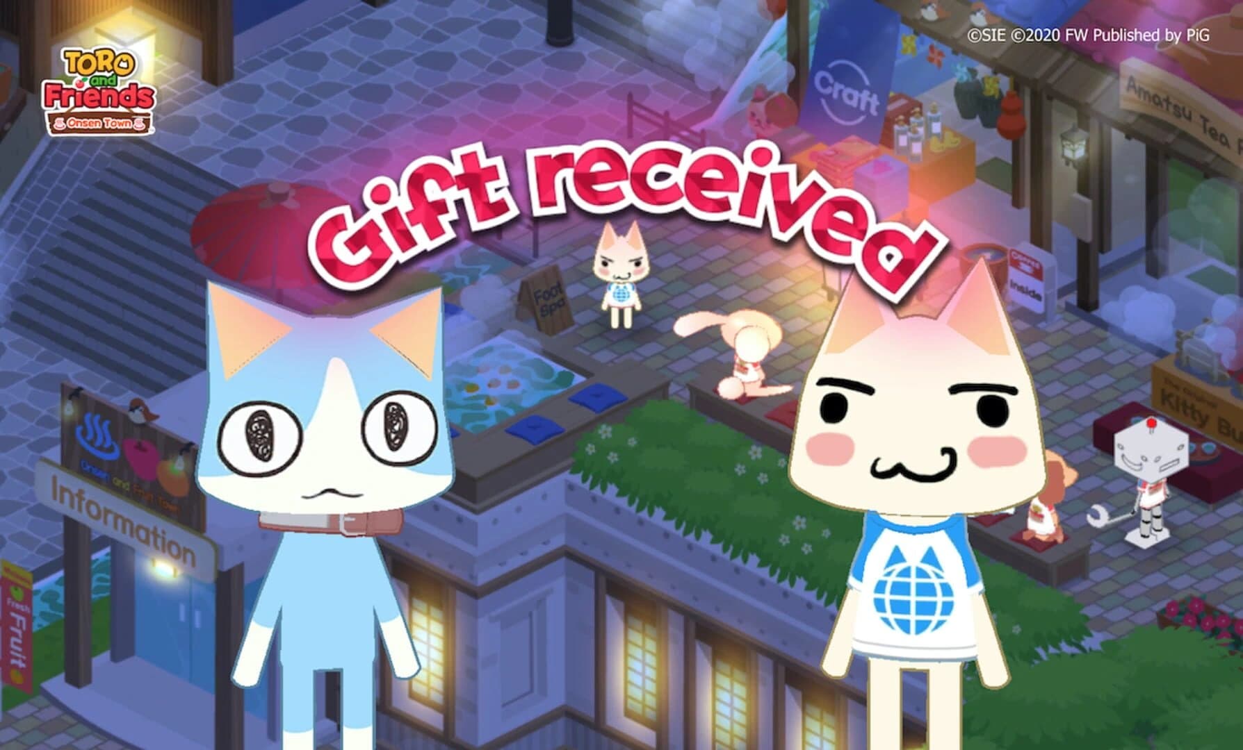 Toro and Friends: Onsen Town screenshot 1