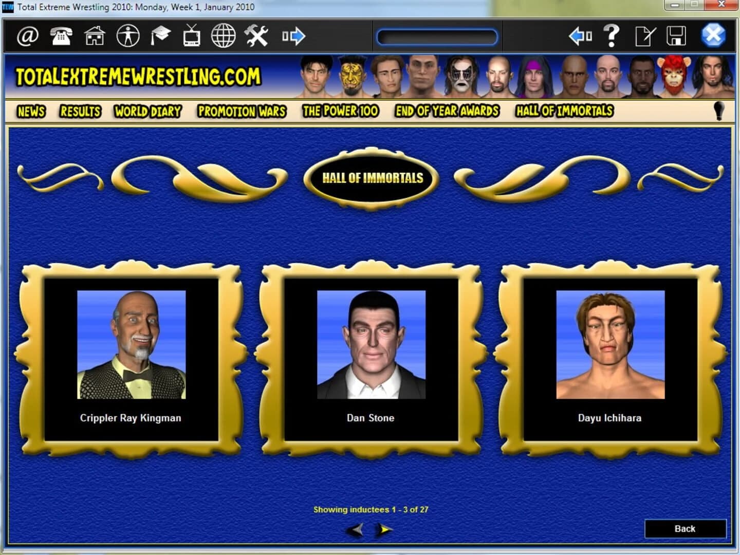 Total Extreme Wrestling 2010 screenshot 3