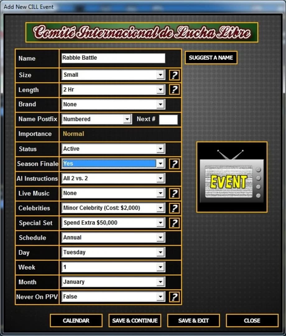 Total Extreme Wrestling 2013 screenshot 4