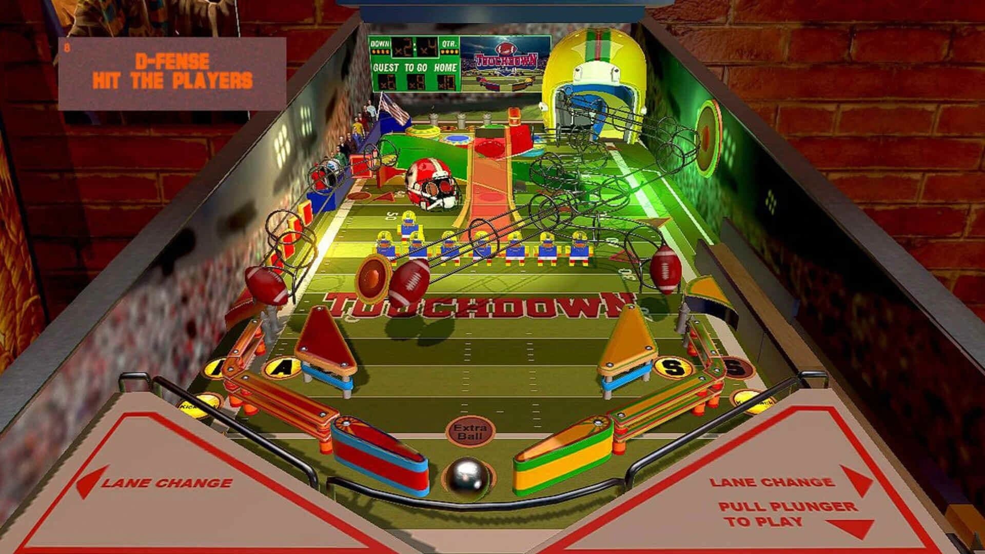 Touchdown Pinball screenshot 2