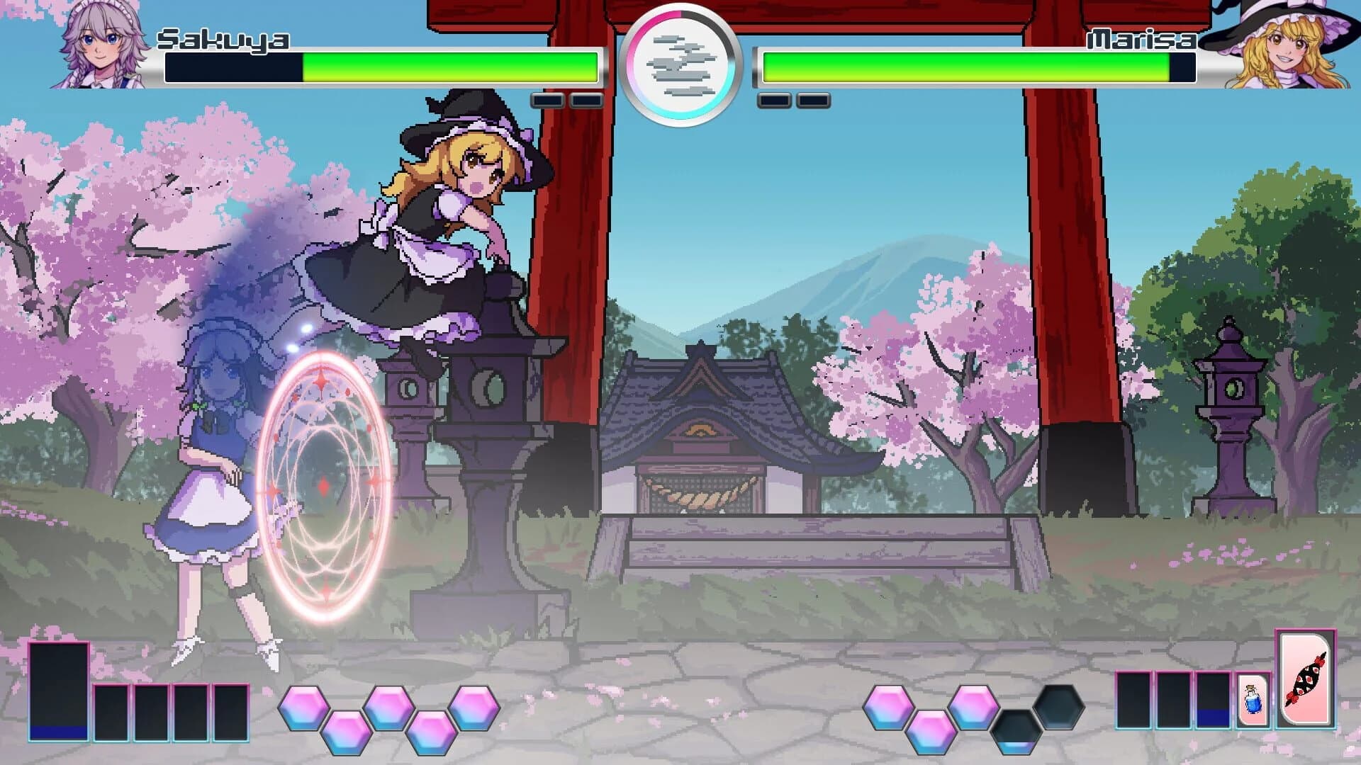 Touhou Dream Duel screenshot 2