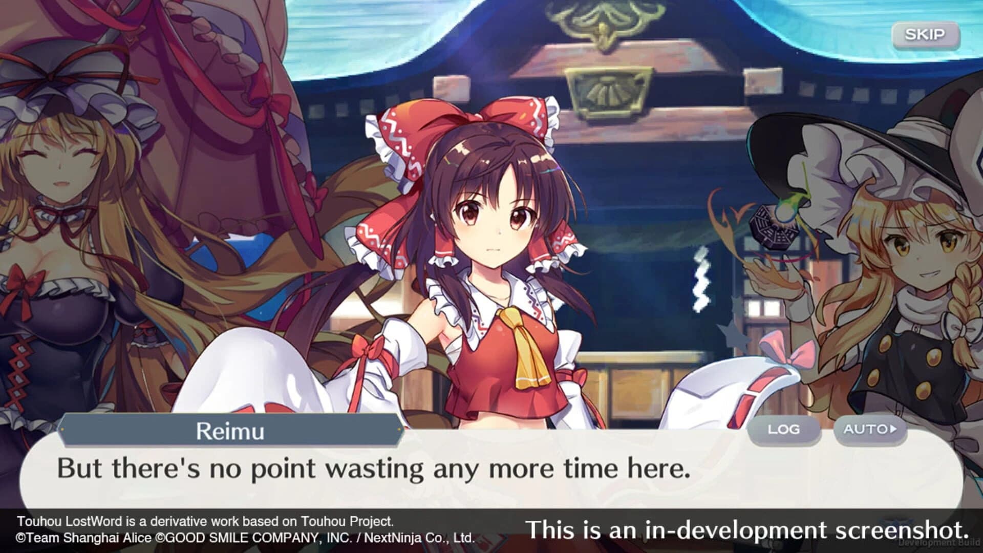 Touhou Lost Word screenshot 1