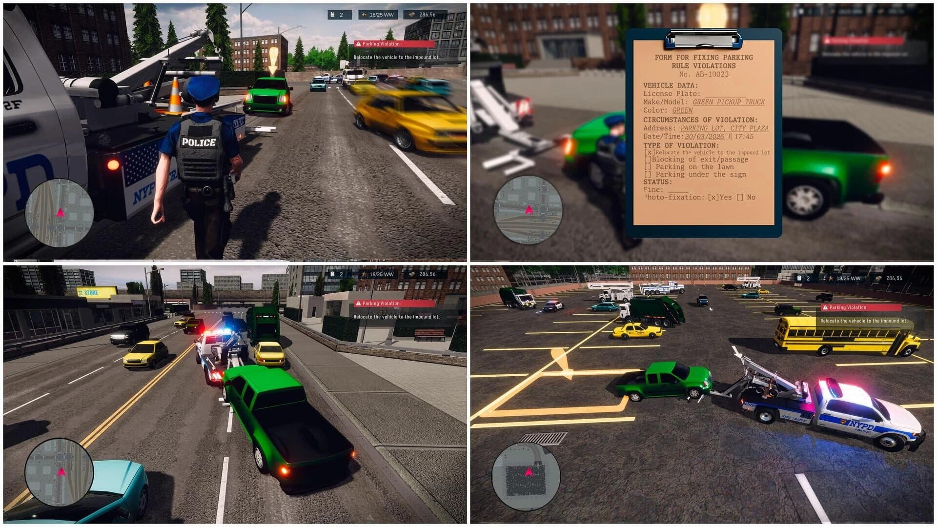 Tow Truck Police Simulator screenshot 1